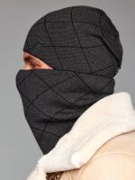 Шапка со снудом Ф 147 (с подкладой флис и ремешком на затылке) — изображение 11