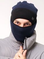 Шапка со снудом Ф 139 (с подкладой флис и ремешком на затылке) — изображение 10