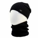 Шапка со снудом Ф 137 (с подкладой флис и ремешком на затылке) — изображение 9