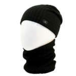 Шапка со снудом Ф 137 (с подкладой флис и ремешком на затылке) — изображение 12