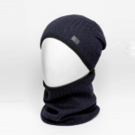 Шапка со снудом Ф 195 (с подкладой флис и ремешком на затылке) — изображение 3