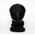 Шапка со снудом Ф 195 (с подкладой флис и ремешком на затылке) — изображение 9