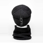 Шапка со снудом Ф 195 (с подкладой флис и ремешком на затылке) — изображение 13