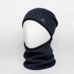 Шапка со снудом Ф 195 (с подкладой флис и ремешком на затылке) — изображение 15