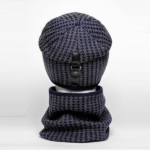 Шапка со снудом Ф 195 (с подкладой флис и ремешком на затылке) — изображение 21