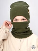 Модель 225 Шапка со снудом (Двухслойная) Рубчик — изображение 15