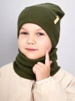 Модель 225 Шапка со снудом (Двухслойная) Рубчик — изображение 17