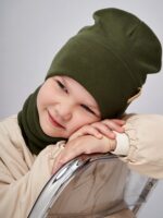 Модель 225 Шапка со снудом (Двухслойная) Рубчик — изображение 18