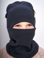 Модель 225 Шапка со снудом (Двухслойная) Рубчик — изображение 23