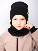 Модель 225 Шапка со снудом (Двухслойная) Рубчик — изображение 32