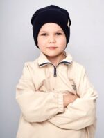 Модель 225 Шапка со снудом (Двухслойная) Рубчик — изображение 53