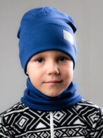 Модель 224 Шапка со снудом (Двухслойная) Рибана — изображение 2
