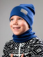 Модель 224 Шапка со снудом (Двухслойная) Рибана — изображение 4