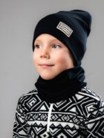 Модель 224 Шапка со снудом (Двухслойная) Рибана — изображение 9