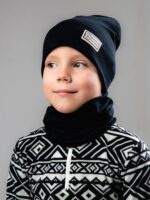 Модель 224 Шапка со снудом (Двухслойная) Рибана — изображение 10