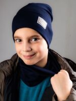 Модель 224 Шапка со снудом (Двухслойная) Рибана — изображение 17