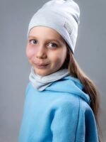 Модель 224 Шапка со снудом (Двухслойная) Рибана — изображение 42