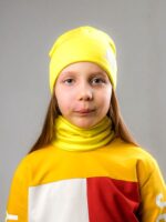 Модель 224 Шапка со снудом (Двухслойная) Рибана — изображение 54