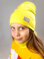 Модель 224 Шапка со снудом (Двухслойная) Рибана — изображение 57