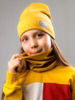 Модель 224 Шапка со снудом (Двухслойная) Рибана — изображение 63